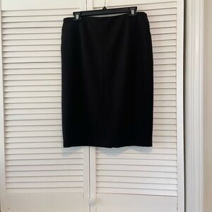 White House Black Market Classic Black Pencil Skirt
